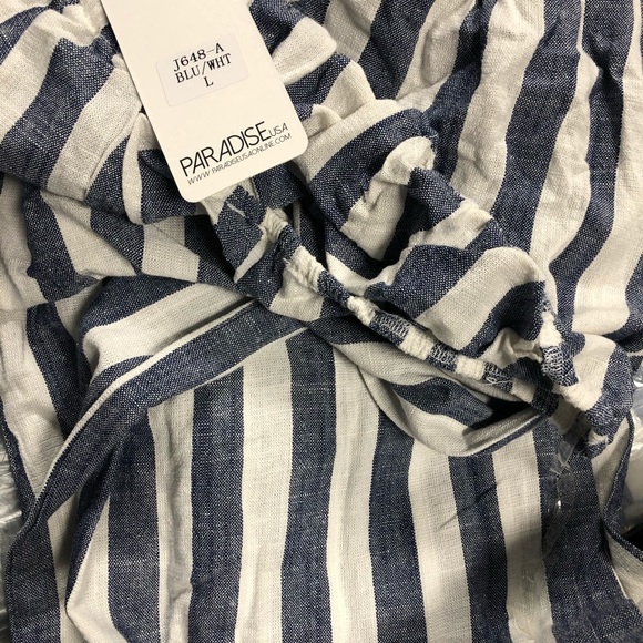 STRAPLESS STRIPE JUMPER - Picture 5 of 5